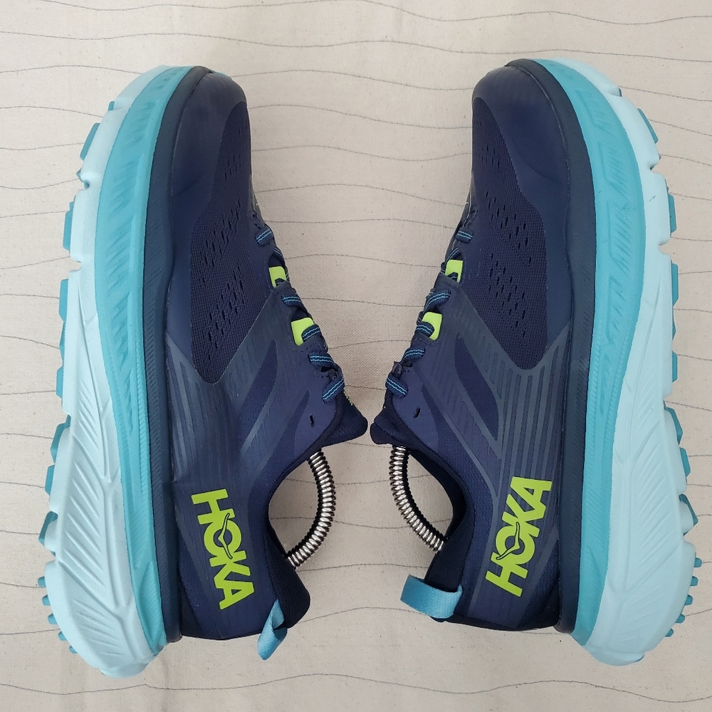Hoka One One Womens Stinson ATR 6 Running Shoes Blue 1110507 Size 9 EUC - Picture 8 of 12